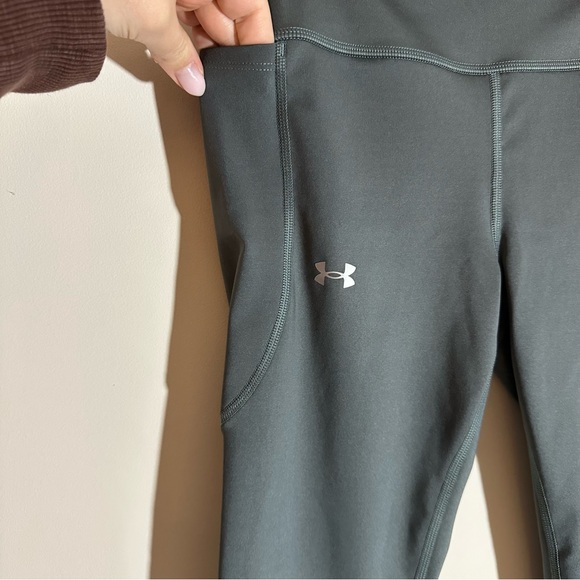 Under Armour Charcoal Performance Leggings - Picture 3 of 7